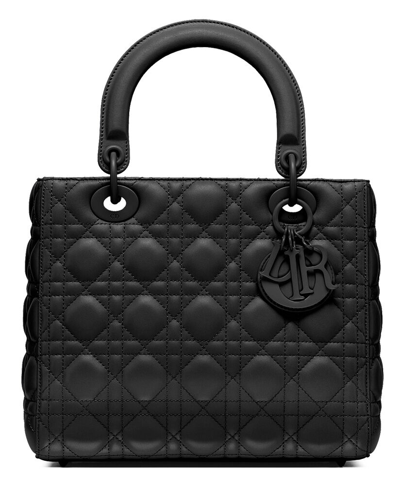 Christian Dior Lady Dior UltraMatte Bag Black